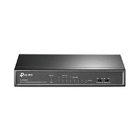SWITCH TP-LINK TL-SF1008LP 8 PUERTOS RJ45 10/100 MBPS NO ADMINISTRABLE CON 4 PUERTOS POE PARA ESCRITORIO