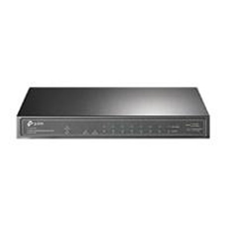 SWITCH TP-LINK TL-SG1210P 8 PUERTOS RJ45 GIGABIT 10/100/1000 MBPS POE CON 1 PUERTO RJ45 GIGABIT Y 1 RANURA SFP GIGABIT NO ADMINI