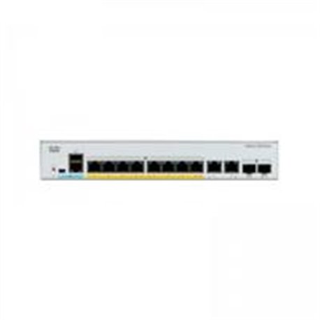 SWITCH CISCO CATALYST 1000 8 PUERTOS 10/100/1000 GIGABIT, 2X1G SFP AND RJ-45 COMBO UPLINKS