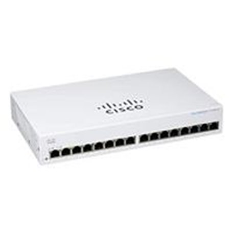 SWITCH CISCO BUSINESS CBS 16 PUERTOS 10/100/1000 GIGABIT NO ADMINISTRABLE 32 GBIT/S