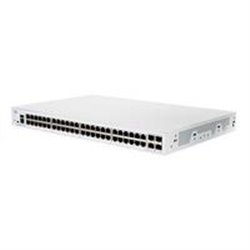 SWITCH CISCO BUSINESS CBS, 48 PUERTOS 10/100/1000 GIGABIT, ADMINISTRABLE, 4 PUERTOS SFP