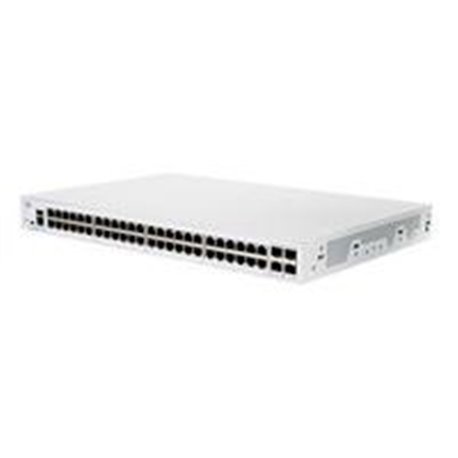 SWITCH CISCO BUSINESS CBS, 48 PUERTOS 10/100/1000 GIGABIT, ADMINISTRABLE, 4 PUERTOS SFP