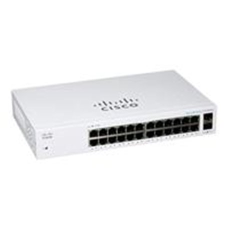 SWITCH CISCO BUSINESS CBS 24 PUERTOS 10/100/1000 GIGABIT, NO ADMINISTRABLE 48 GBIT/S