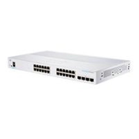 SWITCH CISCO BUSINESS CBS, 24 PUERTOS 10/100/1000 GIGABIT, ADMINISTRABLE, 4 PUERTOS SFP