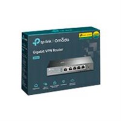 ROUTER VPN GIGABIT OMADA TP-LINK ER605 BALANCEADOR DE CARGA GIGABIT 4 PUERTOS WAN: 1 PUERTO WAN GIGABIT Y 3 PUERTOS WAN / LAN 25