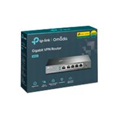 ROUTER VPN GIGABIT OMADA TP-LINK ER605 BALANCEADOR DE CARGA GIGABIT 4 PUERTOS WAN: 1 PUERTO WAN GIGABIT Y 3 PUERTOS WAN / LAN 25