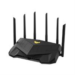ROUTER GAMER ASUS AX5400/574-4804MBPS/2.4 Y 5GHZ/4X LAN GBE/MU-MIMO/USB/6X ANTENAS EXT/CONTROL PARENTAL/VPN/AIMESH/WIFI 6/RGB