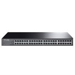 SWITCH TP-LINK TL-SF1048 48 PUERTOS RJ45 10/100 MBPS NO ADMINISTRABLE PARA RACK DE 19 PULGADAS