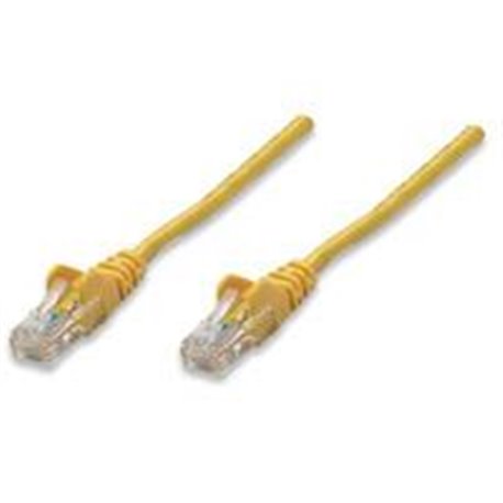 CABLE DE RED PATCH CAT5E INTELLINET RJ45 1.0 METRO 3 FT COLOR AMARILLO