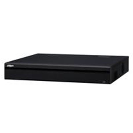 NVR DAHUA 16 CANALES 4K/ RENDIMIENTO 320 MBPS/ H265/16 PUERTOS POE 8 EPOE/2 HDMI/ POS/ 4 SATA / 1 PUERTO ESATA/ DEWARPING/IVS