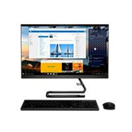 LENOVO IDEA AIO/A340-24IGM/CELERON J4025 2.0 GHZ/4GB DDR4-2666/1TB HD/23.8 FHD/WIFI/BT/COLOR NEGOCIOS NEGRO/WIN 10 HOME/1 AÑO EN