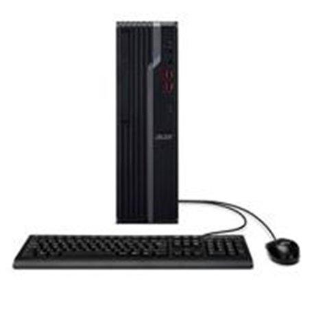 PC ACER VERITON X VX4670G-M301 CORE I3-10100 / 4GB MAX 64GB /  1TB / DVD-RW / TPM / INCLUYE TECLADO Y MOUSE / NEGRO / SFF 9L / W