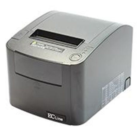 MINIPRINTER TERMICA EC LINE EC-PM-80330-ETH,+SERIAL+USB, NEGRA, AUTOCORTADOR, 80MM (3.15)