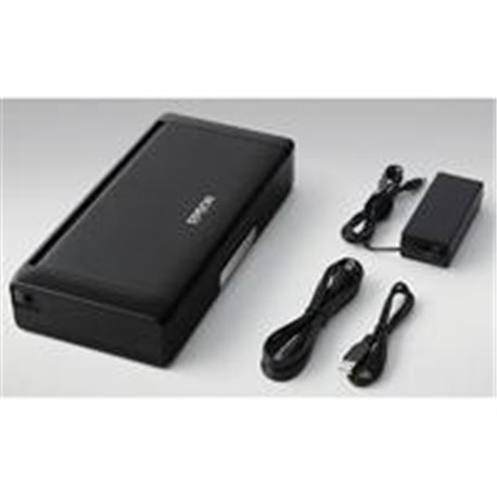 IMPRESORA EPSON WF-100, PPM 7 NEGRO / 3.5 COLOR, INYECCION DE TINTA, USB, WIFI, PORTATIL, OFICIO
