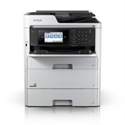 MULTIFUNCIONAL EPSON WORKFORCE PRO WF-C579R, PPM 24 NEGRO/COLOR, INYECCION DE TINTA, USB. WIFI, RED, NCF, ADF, FAX, DUPLEX, CONS