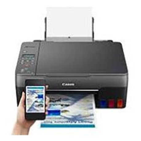 MULTIFUNCIONAL CANON PIXMA G3160, COLOR, TINTA CONTINUA, 11 IPM B/N A COLOR 6 IPM, WIFI, BANDEJA 100 HOJAS, CONSUMIBLE GI-11