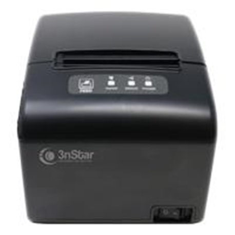 MINIPRINTER TERMICA 80MM 3NSTAR RPT006B USB-LAN-BLUETOOTH - NEGRA - AUTOCORTADOR - VELOCIDAD DE IMPRESION DE 260MM X SEG  COMP.