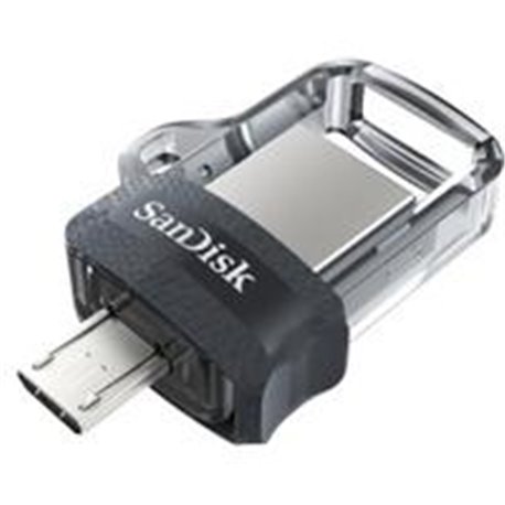 MEMORIA SANDISK 16GB USB 3.0 / MICRO USB ULTRA DUAL DRIVE M3.0 OTG 130MB/S