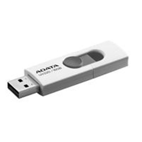 MEMORIA ADATA 16GB USB 2.0 UV220 RETRACTIL BLANCO-GRIS