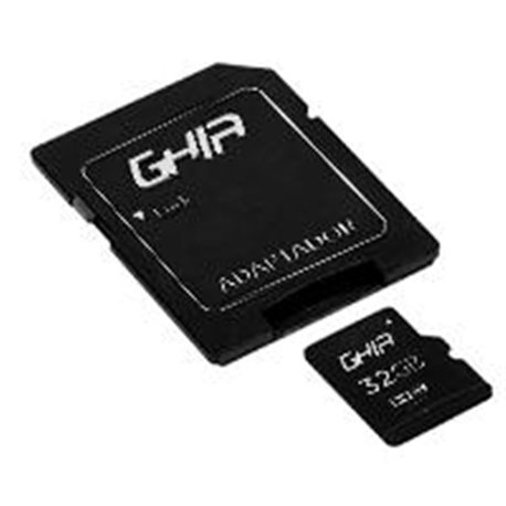 MEMORIA GHIA 32GB TIPO MICRO SD CLASE 10 CON ADAPTADOR