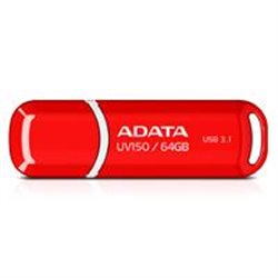 MEMORIA ADATA 64GB USB 3.2 UV150 ROJO