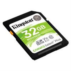 MEMORIA KINGSTON SDXC CANVAS SELECT PLUS 32GB UHS-I CLASE 10