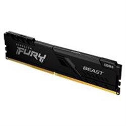 MEMORIA KINGSTON UDIMM DDR4 16GB 2666MHZ FURY BEAST CL16 288PIN 1.2V C/DISIPADOR DE CALOR P/PC/GAMER/ALTO RENDIMIENTO