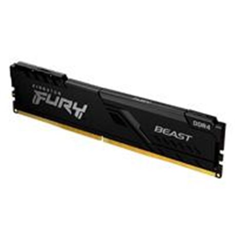 MEMORIA KINGSTON UDIMM DDR4 16GB 3200MHZ FURY BEAST  CL16 288PIN 1.35V C/DISIPADOR DE CALOR P/PC/GAMER/ALTO RENDIMIENTO