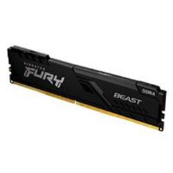 MEMORIA KINGSTON UDIMM DDR4 4GB 3200MHZ FURY BEAST  CL16 288PIN 1.35V C/DISIPADOR DE CALOR P/PC/GAMER/ALTO RENDIMIENTO
