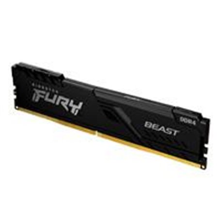 MEMORIA KINGSTON UDIMM DDR4 8GB 3200MHZ FURY BEAST  CL16 288PIN 1.35V C/DISIPADOR DE CALOR P/PC/GAMER/ALTO RENDIMIENTO