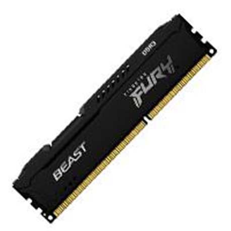 MEMORIA KINGSTON UDIMM DDR3 8GB 1600MHZ FURY BEAST CL10 240PIN 1.5V C/DISIPADOR DE CALOR P/PC/GAMER/ALTO RENDIMIENTO