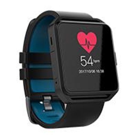 GHIA SMART WATCH/ PANTALLA 1.54 TOUCH / BT / IOS / ANDROID / NEGRO - AZUL