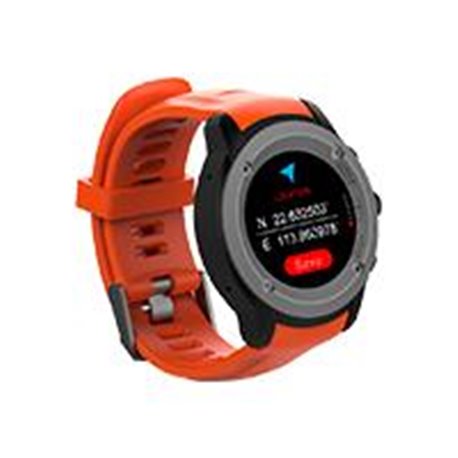 GHIA SMART WATCH DRACO /1.3 TOUCH/ HEART RATE/ BT/ GPS/ GAC-071 / COLOR ANARANJADO