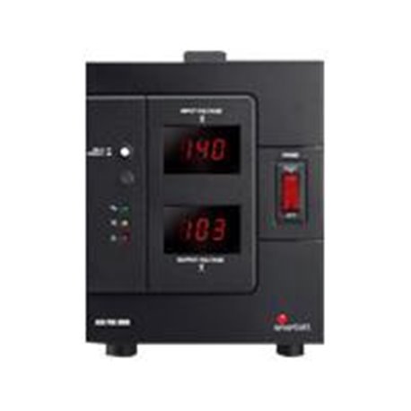 REGULADOR DE VOLTAJE SMARTBITT 3000VA/2000W 1 CONTACTO PARA LINEA BLANCA Y APLICACIONES CON MOTOR CA SUPRESION DE PICOS VOLTAJE 