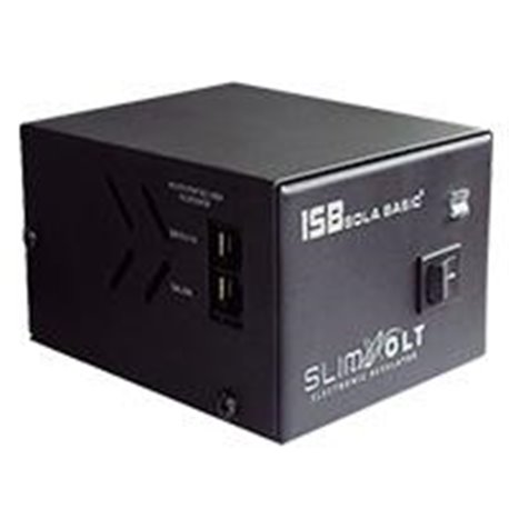 REGULADOR SOLA BASIC ISB SLIM VOLT, 1300VA/700W, 4 CONTACTOS, GABINETE METALICO