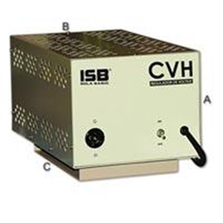 REGULADOR SOLA BASIC ISB CVH 5000 VA, FERRORESONANTE 1 FASE 120 VCA +/- 3%