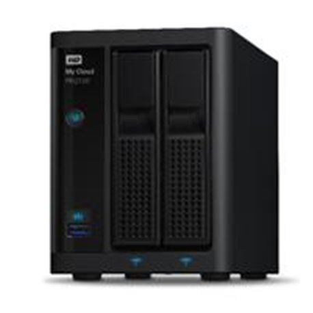 NAS WD MY CLOUD PR2100 0TB/SIN DISCOS/2BAHIAS/INTEL PENTIUM N3710 1.6GHZ/4GB/2ETHERNET/2USB3.0/RAID 0-1