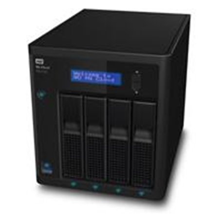 NAS WD MY CLOUD EX4100 32TB/CON 4 DISCOS DE 8TB/4BAHIAS HOTSWAP/1.6GHZ/2GB/2ETHERNET/3USB3.0/RAID 0-1-5-10