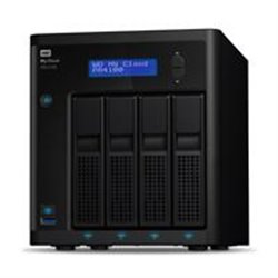 NAS WD MY CLOUD PR4100 40TB/CON 4 DISCOS DE 10TB/4BAHIAS/INTEL PENTIUM N3710 1.6GHZ/4GB/2ETHERNET/3USB3.0/RAID 0-1-5-10