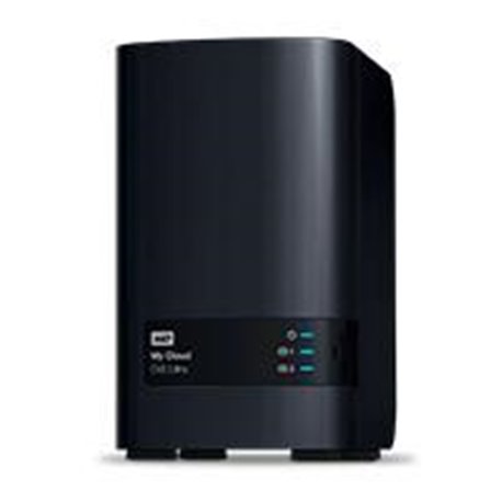 NAS WD MY CLOUD EX2 ULTRA 24TB/CON 2 DISCOS DE 12TB/2BAHIAS/1.3GHZ/1GB/1ETHERNET/2USB3.0/RAID 0-1