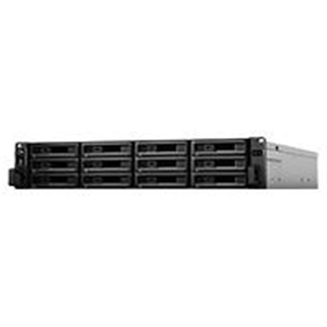 NAS SYNOLOGY RS3621XS+/ 12 BAHIAS/OCHO NCLEOS 2.7 TURBO GHZ/8GB DDR4 ECC UDIMM/LAN GIGABITX4/USB 3.2 X 2/HASTA 192TB Y CON UNIDA