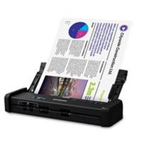 SCANNER EPSON DS-320, 25 PPM / 50 IPM, 600 DPI, 48 BITS, USB, PORTATIL