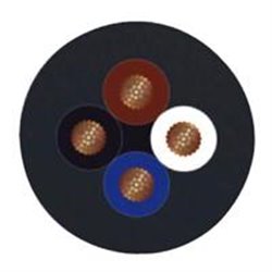 BOBINA DE CABLE, PHOENIX CONTACT -PVC NEGRO, 4 POLOS, COLORES DE CONDUCTOR MARRÓN / BLANCO / AZUL / NEGRO, LONGITUD DE CABLE 100