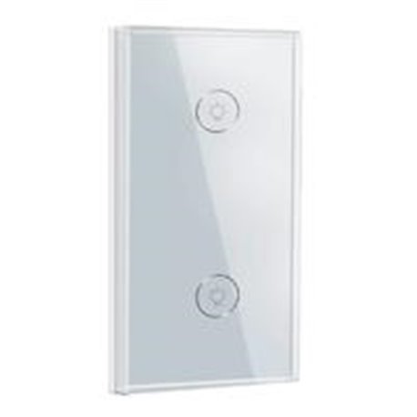 INTERRUPTOR DE LUZ TECHZONE TZAPASH02 DOBLE WIFI TACTIL