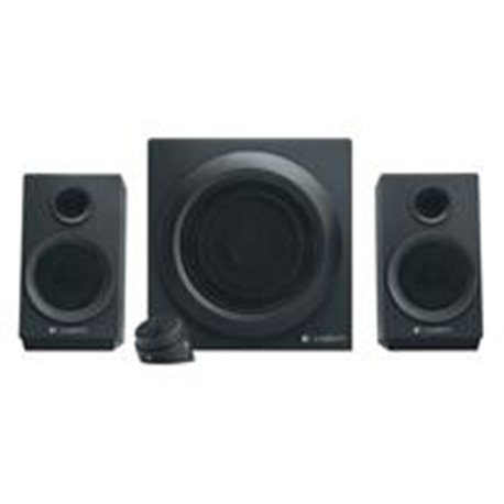 BOCINAS LOGITECH Z333 NEGRAS 2.1 40 WATTS RMS PC/MAC/MP3/IPOD/DVD