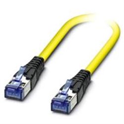 CABLE PATCH IP20,CAT6A,LONGITUD 2 M PHOENIX CONTACT RESISTENCIA A LAS LLAMAS IEC 60332-1 - NBC-R4AC1/2,0-94G/R4AC1-YE