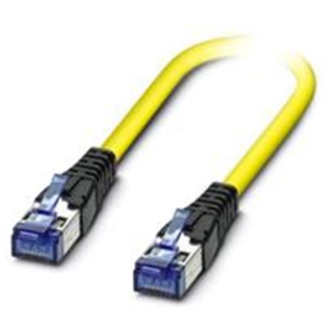 CABLE PATCH IP20,CAT6A,LONGITUD 2 M PHOENIX CONTACT RESISTENCIA A LAS LLAMAS IEC 60332-1 - NBC-R4AC1/2,0-94G/R4AC1-YE