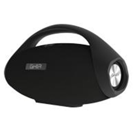 BOCINA BLUETOOTH BX900 GHIA NEGRA CON ASA RESISTENTE A SALPICADURAS/8Wx2 18Wx1 /TWS/AUX / RADIO FM/ MICRO SD CARD/USB