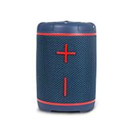 BOCINA BLUETOOTH GHIA BXSUB SUMERGIBLE EN AGUA IPX7 / 5W x2/TWS/MANOS LIBRES/RADIO FM/ COLOR AZUL/ROJO