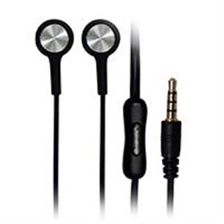 AUDIFONOS ALAMBRICOS GHIA COMET2 CON MANOS LIBRES / COLOR NEGRO